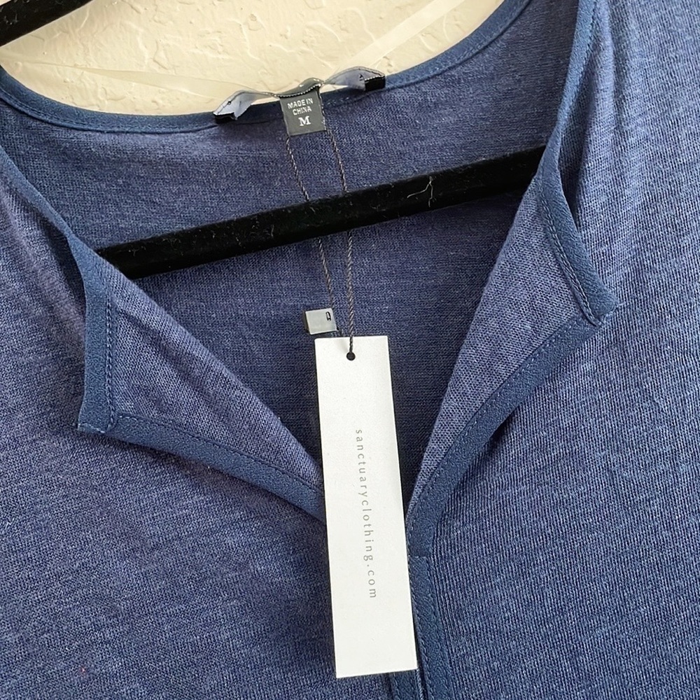 Sanctuary Blue Sleeveless Top - Picture 7 of 7